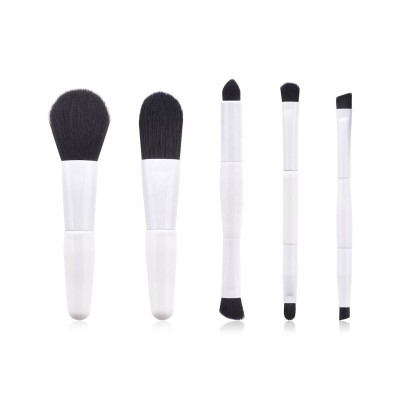 Snow White Makeup Brushes Set with a Makeup Bag 5pcs Eyeshadow Eyebrow Blush Foundation Brush Makeup brushes Vendor