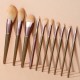 Low moq 50 sets 10pcs Professional Makeup Brushes Tools Set Make Up Brush Tools Kits For Eyeshadow Eyeliner Cosmetic Brushes